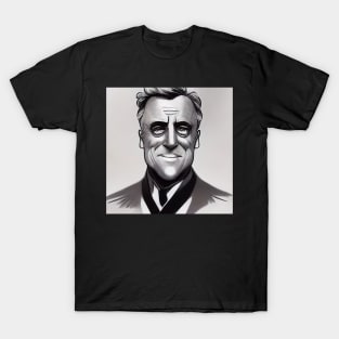 Franklin D. Roosevelt | Comics style T-Shirt